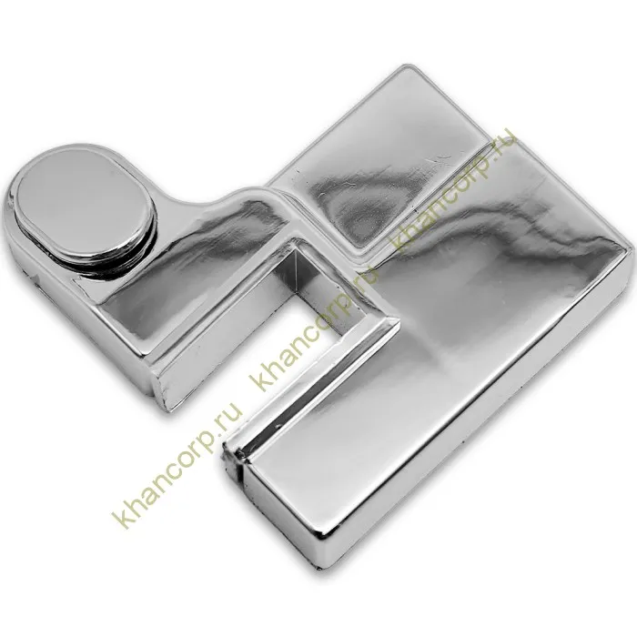 Коннектор FDPA-433L порог-стекло Левый для порога FDPA-43.15, ПВХ/хром