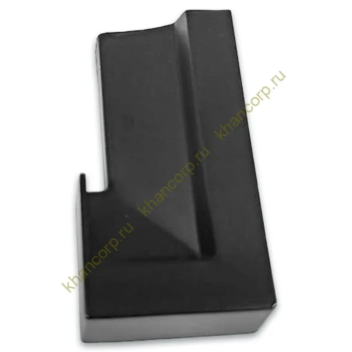 Заглушка FDPA-430L ЛЕВАЯ торцевая для порога FDPA-43.15, ПВХ/черный