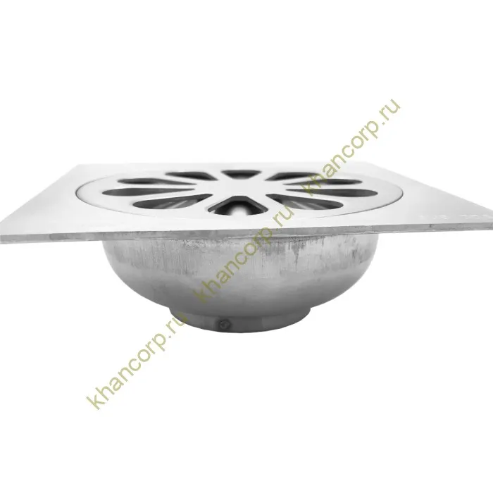 Трап сливной FDA-40 для душа, нержавейка/матовый