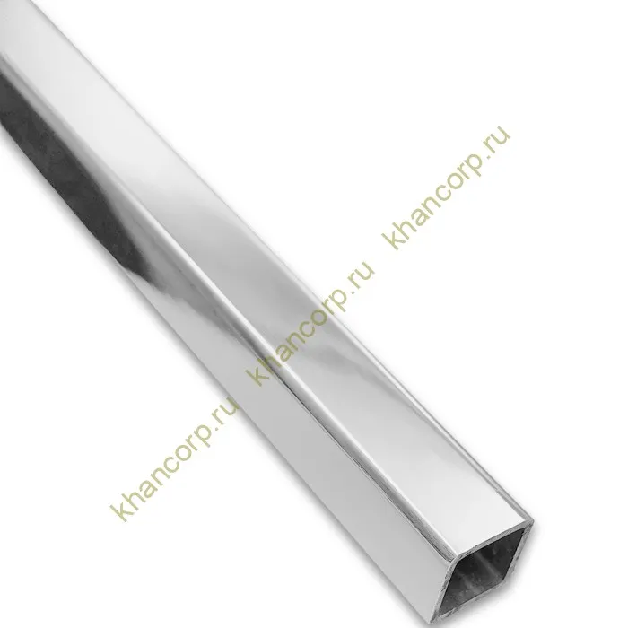 Труба FDT-553, 15х15х1.5 мм 3 м, нержавейка/полированный16K