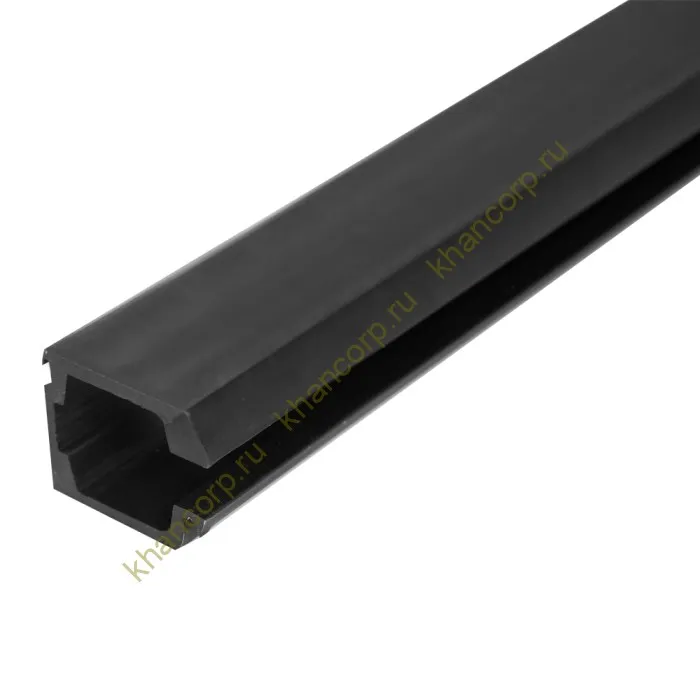 Трек FDS-111.3 для раздвижной системы FDS-11 с крышкой, длина 3 м, алюминий/черный