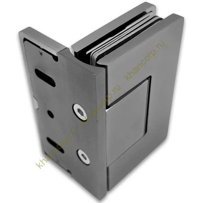 Петля Афина FDP-130 стена-стекло с боковым креплением, латунь/оружейная сталь