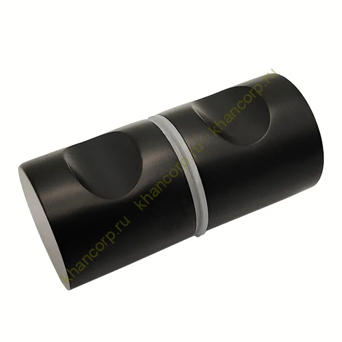 Ручка кноб FDR-44, нержавейка/черный