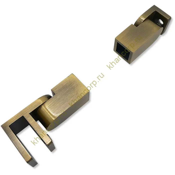 Комплект FDC-5051 для штанги 15х15 регулируемый, нержавейка/бронза