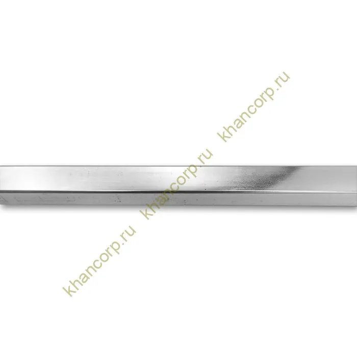 Труба FDT-502, 15х15х1 мм 2 м, нержавейка/полированный4k