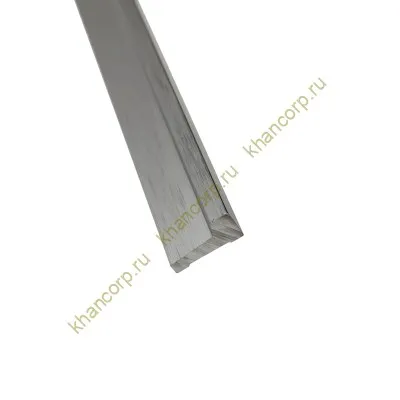 Порог алюминиевый FDPA-43.15 для душевой 1,5 м, алюминий/матовый