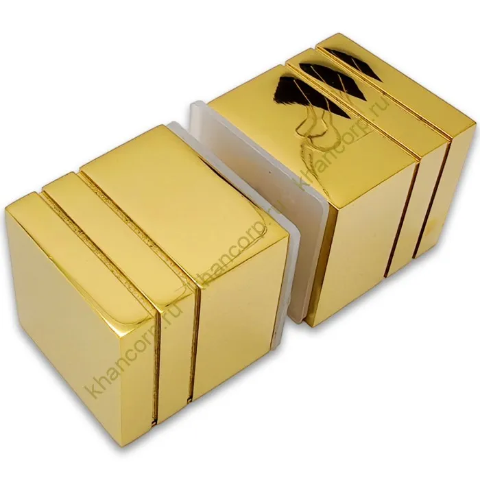 Ручка кноб FDR-54, нержавейка/золото