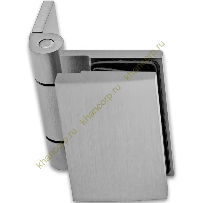 Петля Рея FDP-220 стена-стекло 90° с крышками латунь/матовый