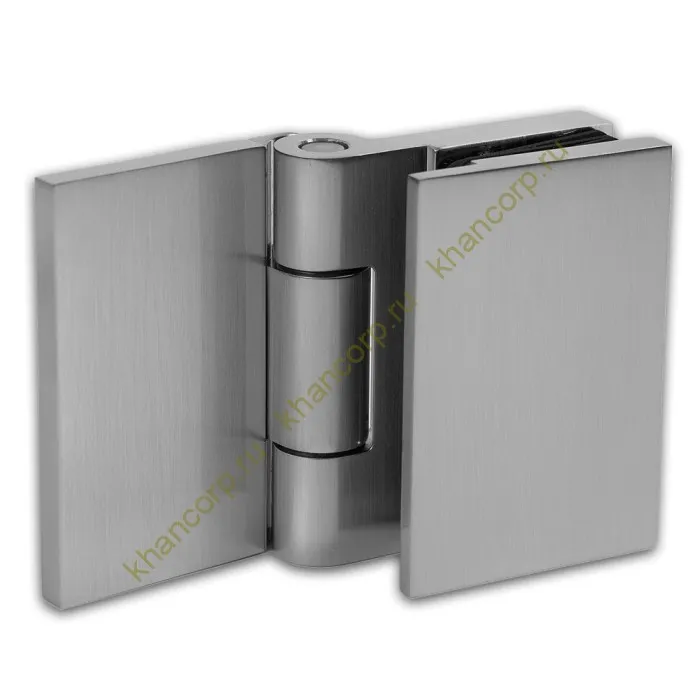 Петля Майя FDP-170 стена-стекло 90˚ открывание наружу, латунь/матовый