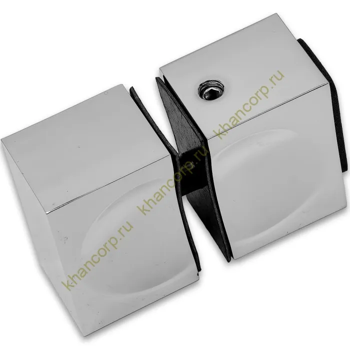 Ручка кноб FDR-66 с одним резиновым торцом, алюминий/хром