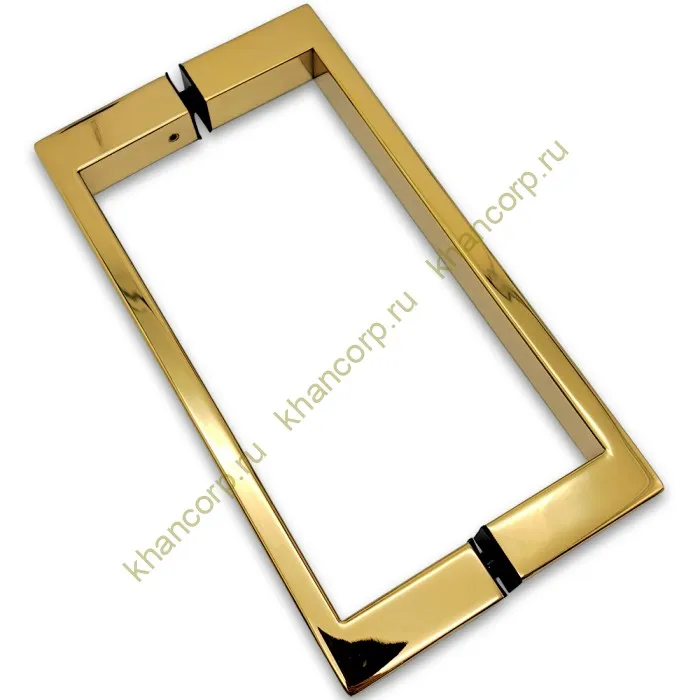 Ручка скоба FDR-76, 20х10х200 мм, нержавейка/золото