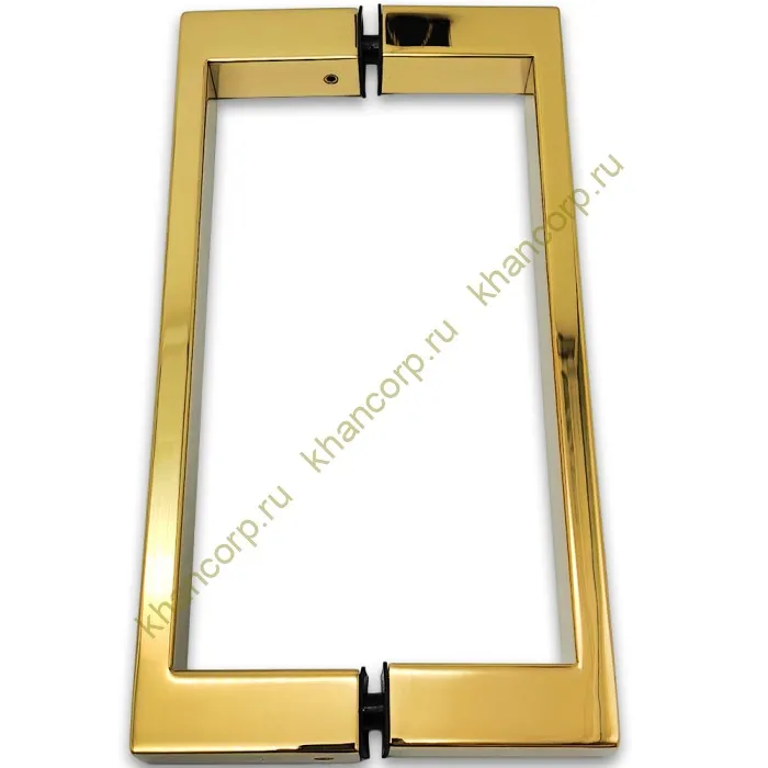 Ручка скоба FDR-76, 20х10х200 мм, нержавейка/золото