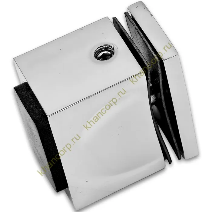 Ручка кноб FDR-67 с резиновым торцом (односторонняя), алюминий/хром