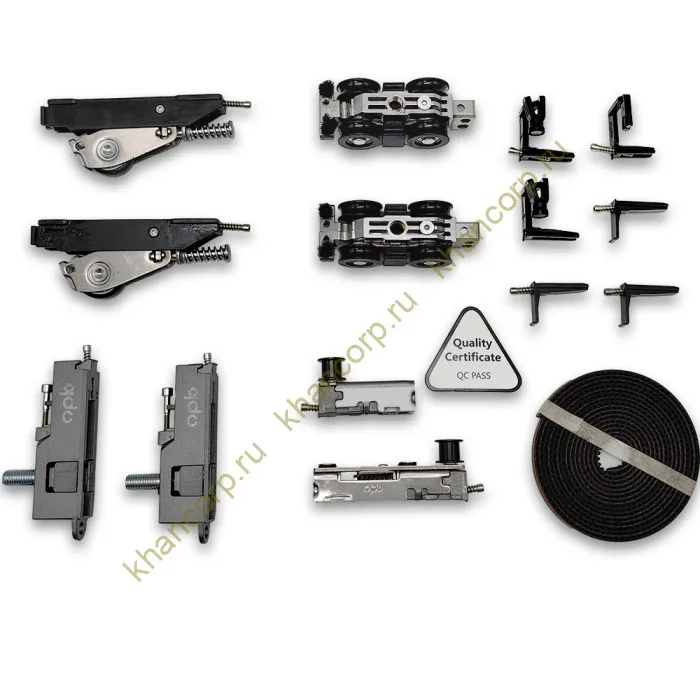 Механизм FDS-19.4L центральной двери для 4-х дверной раздвижной системы Диона FDS-19, левое открывание