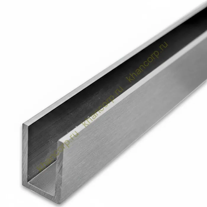 Профиль FDPA-50.3 п-образный 20х13х2 мм под стекло 8 мм, 3 м, алюминий/матовый