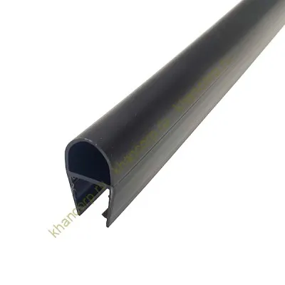 Уплотнитель ПРЕМИУМ А-образный черный 2.5 м под стекло 8 мм FDPP-414.8