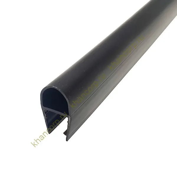Уплотнитель ПРЕМИУМ А-образный черный 2.5 м под стекло 8 мм FDPP-414.8
