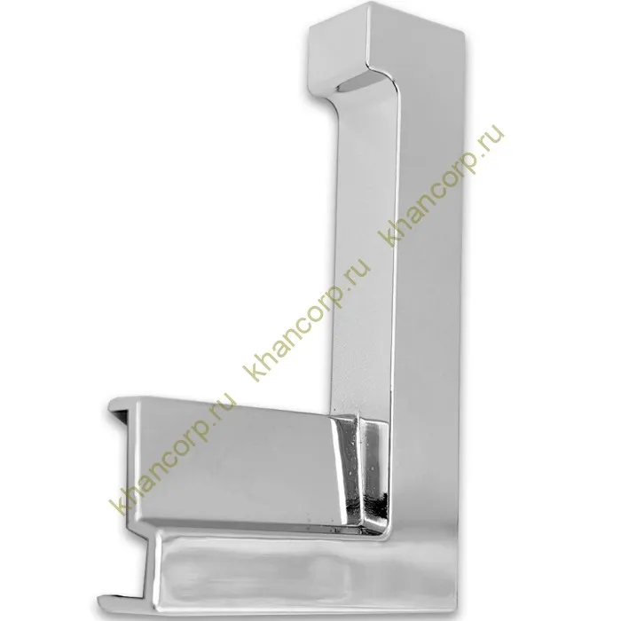 Заглушка FDPA-431R ПРАВАЯ угловая для порога FDPA-43.15, ПВХ/хром