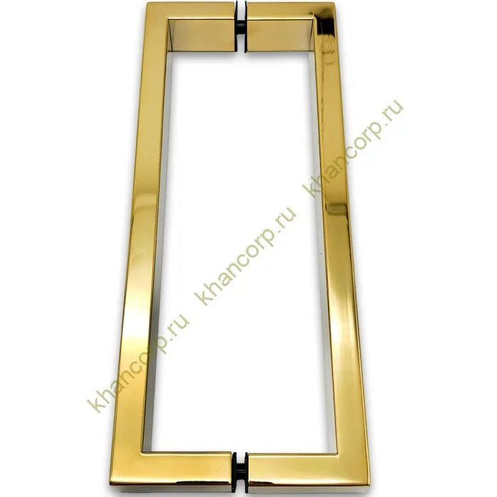 Ручка скоба FDR-78, 15х30х270х1.0 мм, нержавейка/золото