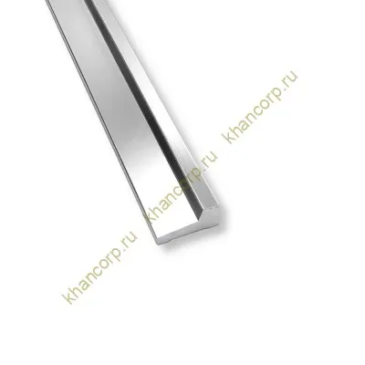 Порог алюминиевый FDPA-43.15 для душевой 1,5 м, алюминий/полированный
