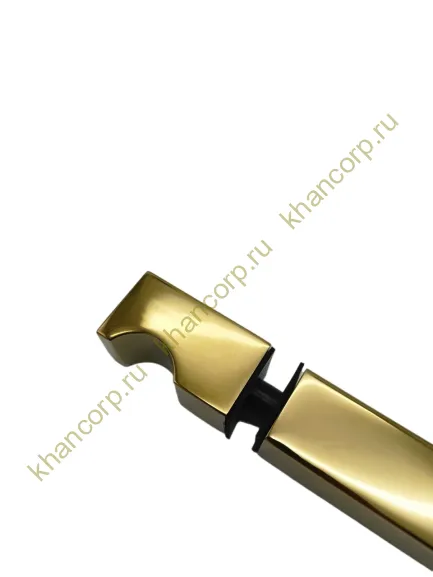 Ручка скоба FDR-85, 19х19х450х1.0 мм, нержавейка/золото