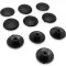 Комплект декоративных заглушек FDA-95 на винты - 10 шт, ПВХ/черный