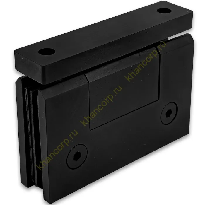 Петля Альфа α FDP-17 поворотная 360°, нержавейка/черный