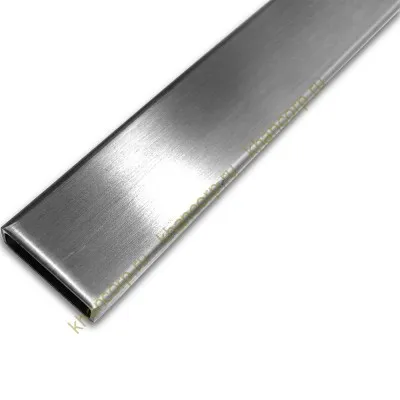 Труба FDT-352, 30х10х1.5 мм 2 м, нержавейка/оружейная сталь