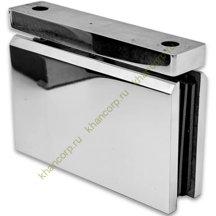 Петля Альфа α FDP-17 поворотная 360°, нержавейка/полированный