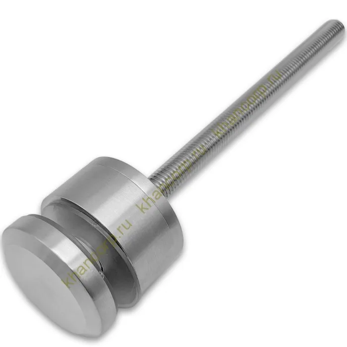 Стеклодержатель FKK-43, 10х26-36 мм Ø50 мм М12x1.75 для стекла, нержавейка/матовый