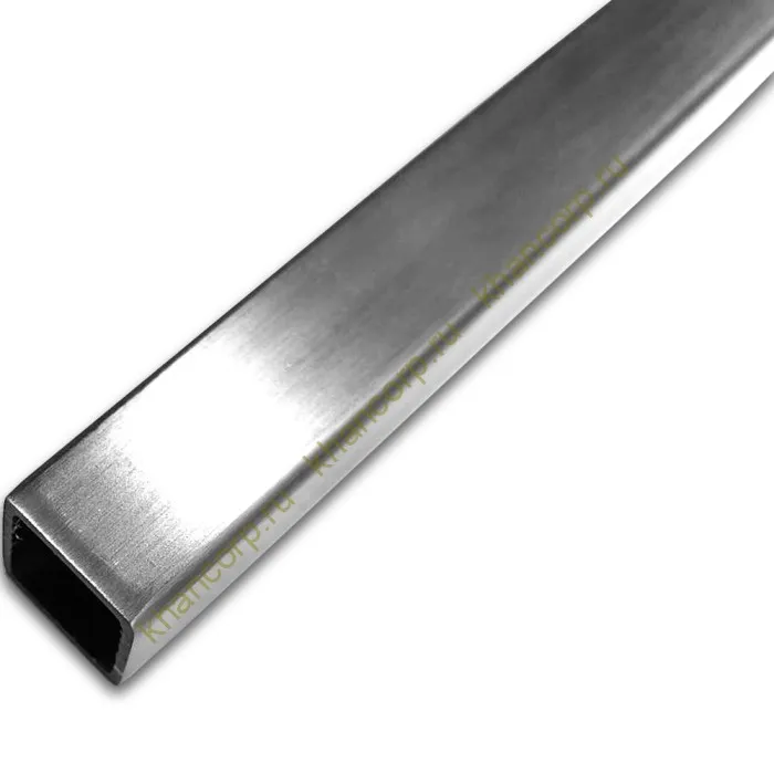 Труба FDT-552, 15х15х1.5 мм 2 м, нержавейка/оружейная сталь