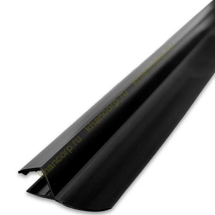 Уплотнитель ПРЕМИУМ Ц-образный черный 2.5 м, ус 16 мм под стекло 8 мм FDPP-415.8