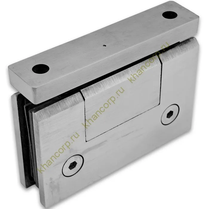 Петля Альфа α FDP-17 поворотная 360°, нержавейка/матовый