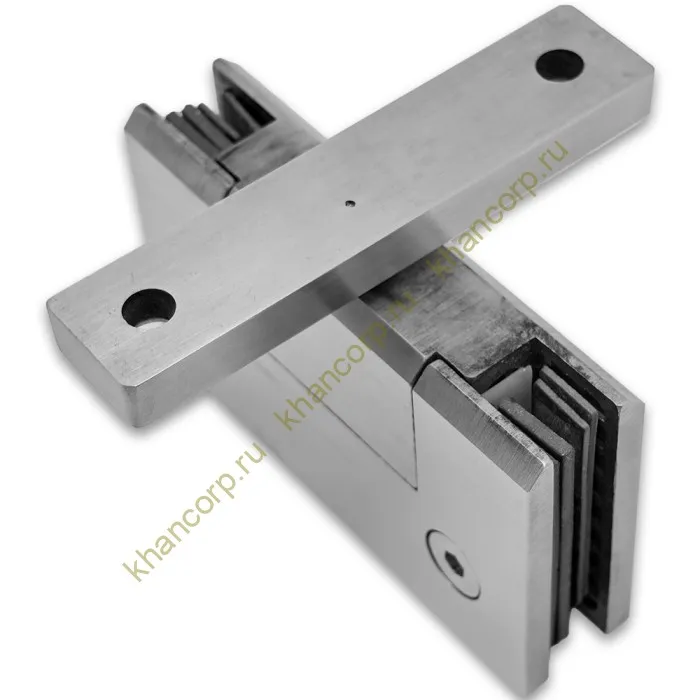 Петля Альфа α FDP-17 поворотная 360°, нержавейка/матовый