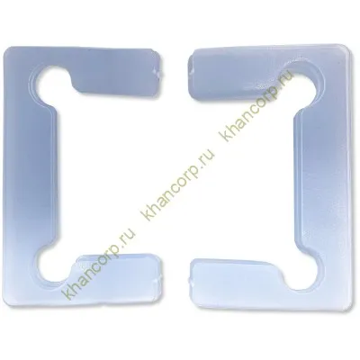 Комплект прокладок ПВХ FDA-84 для петель душевых кабин, 10 шт