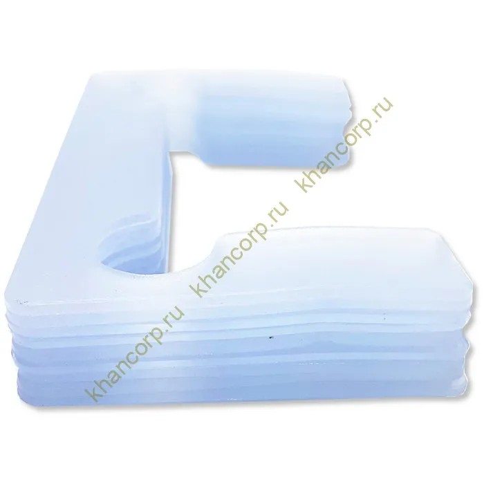 Комплект прокладок ПВХ FDA-84 для петель душевых кабин, 10 шт