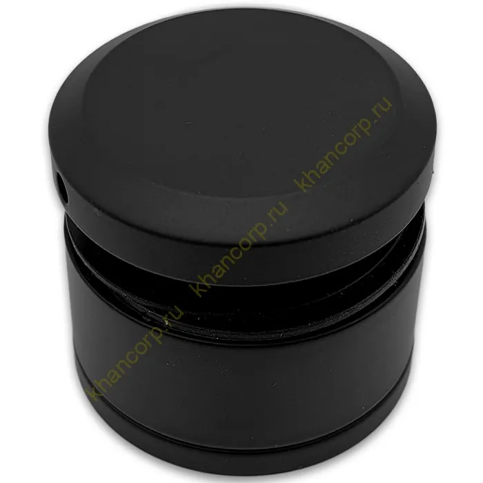 Стеклодержатель FKK-43, 10х26-36 мм Ø50 мм М12x1.75 для стекла, нержавейка/черный