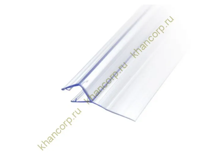 Уплотнитель ПРЕМИУМ Ц-образный прозрачный 2.5 м, ус 16 мм под стекло 8 мм FDPP-415.8