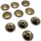 Комплект декоративных заглушек FDA-95 на винты - 10 шт, ПВХ/бронза