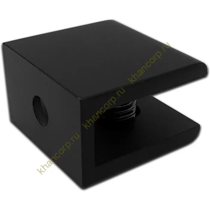 Полкодержатель FDA-20 для стекла 8 мм, цинк/черный