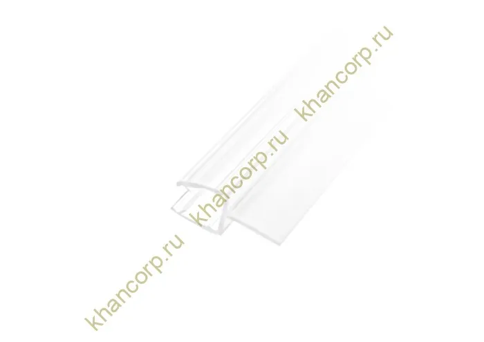 Уплотнитель Y-образный прозрачный 2.5 м под стекло 8 мм FDPP-413.8