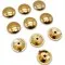Комплект декоративных заглушек FDA-95 на винты - 10 шт, ПВХ/золото