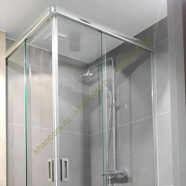 Раздвижная система FDS-3 (без трека), нержавейка/полированный