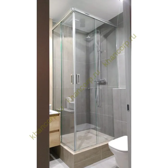 Раздвижная система FDS-3 (без трека), нержавейка/полированный