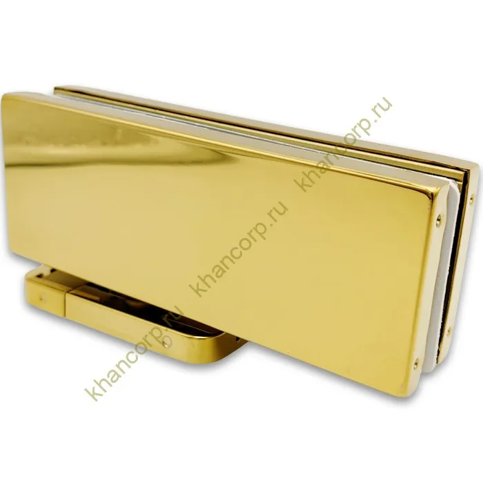 Петля с доводчиком FKD-04 нагрузка от 60 до 85 кг, нержавейка/золото