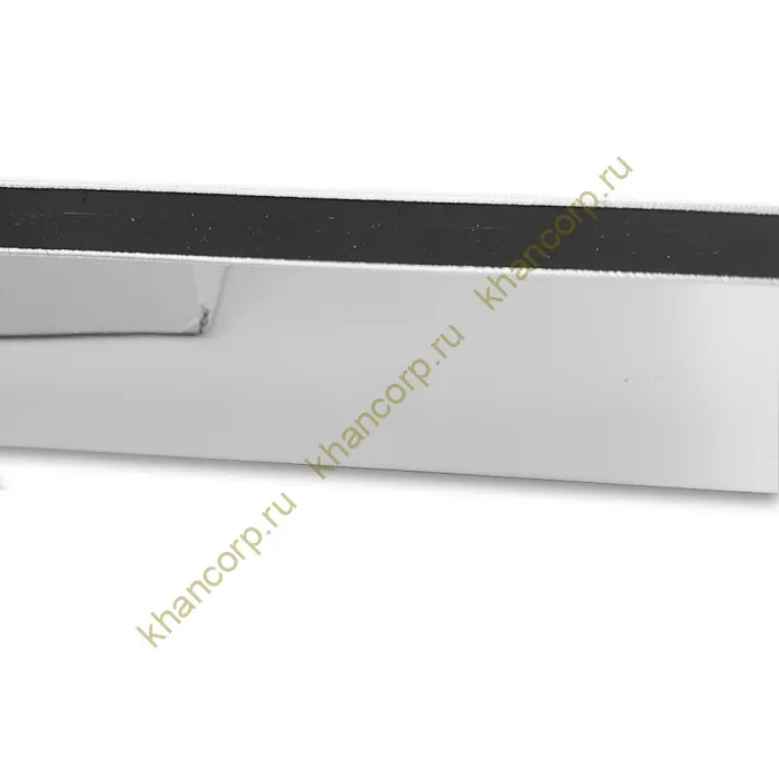 Профиль FDPA-53.3 п-образный 20х10,5 мм под стекло 8 мм,3 м, нержавейка/полированный