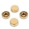Держатель для зеркал FSZ-16 толщиной 4-8 мм Ø 16 мм (комплект 4 шт.), нержавейка/золото