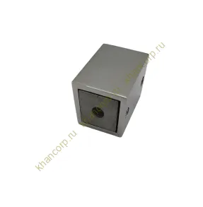 Крепление FDC-60.1 трубы 20х20 к стене, нержавейка/полированный