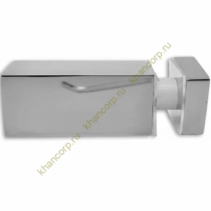 Крепление FDC-54 трубы 15х15 к стеклу, нержавейка/полированный