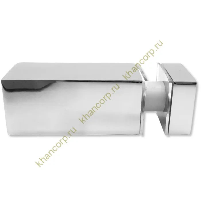 Крепление FDC-54 трубы 15х15 к стеклу, нержавейка/полированный